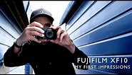 FUJIFILM XF10 review - My first impressions of this impressive camera