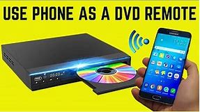 How to use your phone as a universal remote for DVD, BLU-RAY and other NON-SMART devices