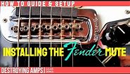 HOW TO - Install a Fender Jaguar Mute + SETUP TIPS