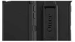 OtterBox iPhone SE 3rd & 2nd Gen, iPhone 8 & iPhone 7 (not compatible with Plus sized models) Defender Series Case - BLACK, rugged & durable, with port protection, includes holster clip kickstand
