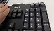 Dell USB Wired Black Mechanical Keyboard Model SK-8115 E145614