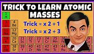 Trick to Learn Atomic Masses of First 30 Elements of the Periodic Table