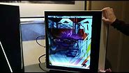 iBuyPower Snowblind at CES 2018: A Case with a Monitor?