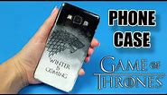 GAME OF TRONES Phone Case DIY / How to transfer a picture with mod podge