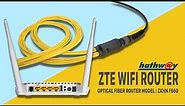 Hathway WiFi Router ZTE - MODEL - ZXHN F660 (Quick Unboxing)