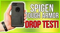 Spigen Tough Armor Case Review & Extreme Drop Test!