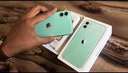 Unboxing of iPhone 11 Teal Colour
