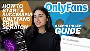 How to Set Up an ONLYFANS from Scratch (Step By Step Guide)!