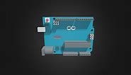Arduino Uno - Download Free 3D model by SD Designer (@Mohan355634gh)