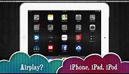 Can't find airplay icon on my iPhone iPad iPod MacBook