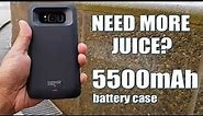 Galaxy S8 Plus 5500mAh Battery Case - Need More Juice To Get You Through The Day? [4K] 21:9