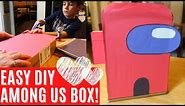 AMONG US VALENTINE’S DAY BOX *easy + inexpensive* || Valentine’s Day Box Ideas