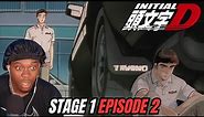 INITIAL D SEASON 1 EPISODE 2 REACTION! Initial D First Stage Revenge! The Rumbling Turbo Reaction!