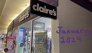 CLAIRE'S SHOP WITH ME💗JANUARY 2024💟ACCESSORIES & JEWELRY🎀STORE WALK-THROUGH💖