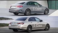 2022 Mercedes C-Class vs 2022 Mercedes E-Class