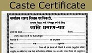 How to Apply For Caste Certificate Online, Offline, Validity Certificate – Your Complete Guide