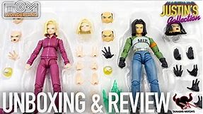 Dragon Ball Super Android 17 & Android 18 S.H.Figuarts Unboxing & Review