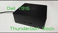 Dell TB16 thunderbolt dock review, Macbook Pro experience