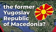 Macedonia Naming Controversy Explained