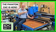 New Phantom CNC Router 4x4 Intro To IDC Woodcraft At Phantom CNC Systems