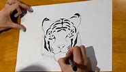 Beginners - How to draw a tiger