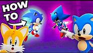 How to Make Sonic Thumbnails using SUPERSTARS MODELS!