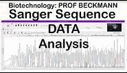 Sanger Sequencing Data Analysis
