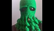 Crochet Octopus Mask
