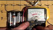 Using An Analog Ohmmeter