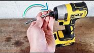 How To Use A Drill Bit In A DeWALT Impact Driver