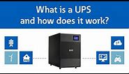 What is a UPS and how does it work?