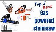 Top 5 Best Gas Powered Chainsaws for 2023 | ReviewSet