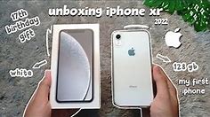 unboxing iphone xr in 2022 + accessories 🍎📱 || aesthetic & asmr unboxing 🇮🇩