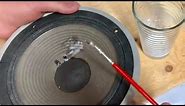 Repairing a Speaker Cone
