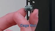 What are cage nuts and how do you use them? - RackSolutions