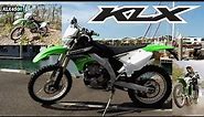 Kawasaki KLX450R - Walkaround, Ride & Wheelies