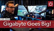 OLED Monitors & More At Gigabyte's CES Booth