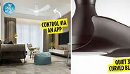 KDK Is A Japanese Brand That Has Ceiling Fans With Chio Matte Designs, Wi-Fi Control & Dimmable LED Lights