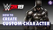 How to create a Custom Character in WWE 2K19 (What are the changes)