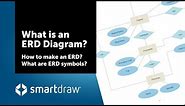 What is an ER diagram? How to make an ERD? What are ERD symbols?
