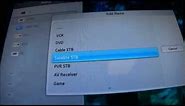 How to label edit name inputs on Samsung Smart TV