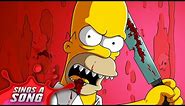 Cursed Homer Simpson Sings A Song (Scary 'The Simpsons' Horror Parody Song)