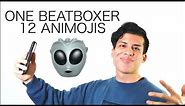 One Beatboxer, 12 Animojis