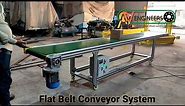 Flat Belt Conveyor System 720p