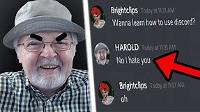 TROLLING A ANGRY OLD MAN ON DISCORD! (HE RAGED)
