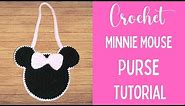 DIY Minnie Mouse Purse: Crochet Tutorial