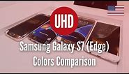 Samsung Galaxy S7 (Edge) Colors Comparison [4K UHD]