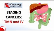 Staging cancers: TNM and I-IV systems