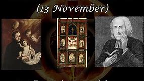St. Stanislaus Kostka (13 November): Butler's Lives of the Saints