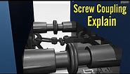 Railway #Screw Coupling Explain | How Screw coupling works | #parts of screw coupler | #icf bogie
